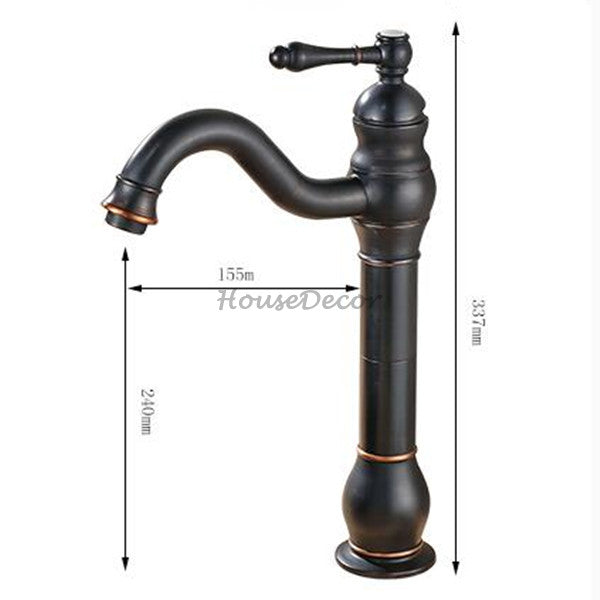 Black Brass bath shower mixer tap swivel spout additional view