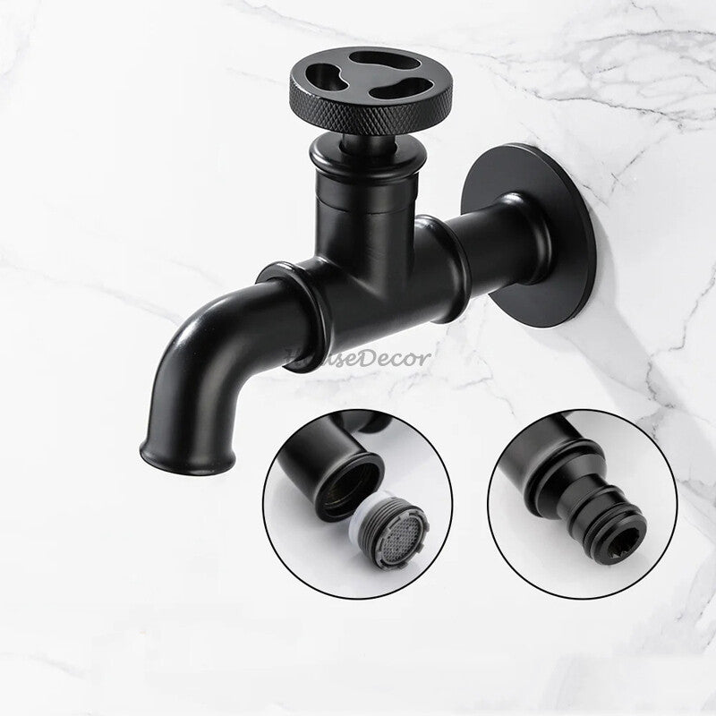 Modern utility faucet detailed product view detail view