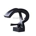 Modern Brass bath shower mixer tap waterfall spout main view