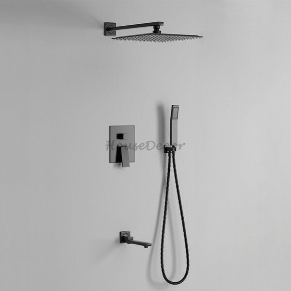 Modern bath shower mixer tap wall mounted design main view