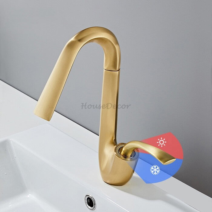 Modern bath shower mixer tap swivel spout additional view