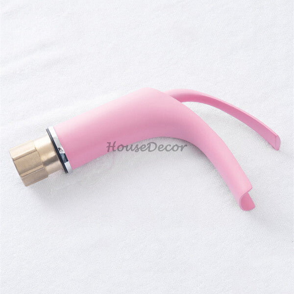 Modern bath shower mixer tap waterfall spout additional view
