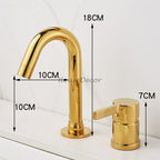Modern bath shower mixer tap swivel spout additional view