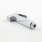 Chrome shower head detailed product view detail view
