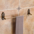Modern towel rack wall mounted design detail view