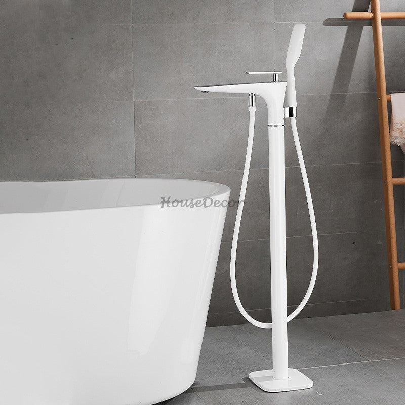 Modern bath shower mixer tap handheld shower set additional view