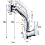 Modern bath shower mixer tap pull out spray additional view