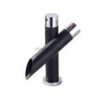 Modern bath shower mixer tap dual handle control main view