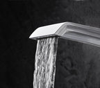 Modern bath shower mixer tap waterfall spout additional view