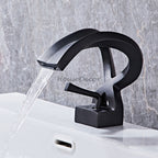 Modern Brass bath shower mixer tap waterfall spout additional view