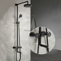 Modern Brass bath shower mixer tap detailed product view detail view