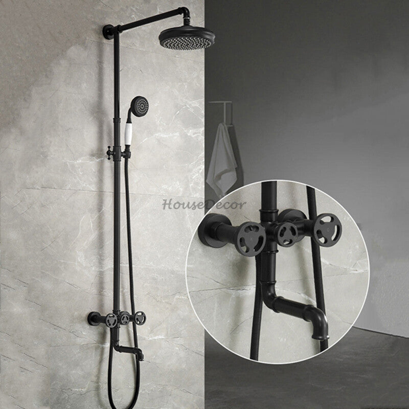 Modern Brass bath shower mixer tap detailed product view detail view