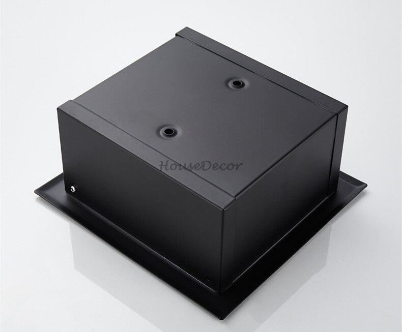 Black Stainless Steel toilet paper holder wall mounted design additional view