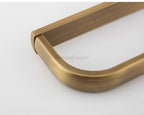 Antique Brass toilet paper holder wall mounted design detail view