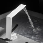 Modern bath shower mixer tap waterfall spout additional view
