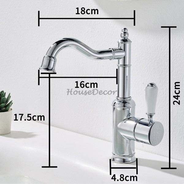 Brass bath shower mixer tap swivel spout additional view