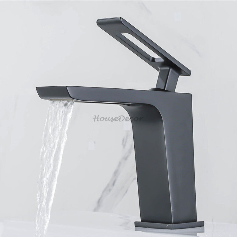 Modern bath shower mixer tap waterfall spout additional view