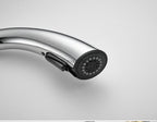 Modern kitchen sink mixer tap pull out spray additional view