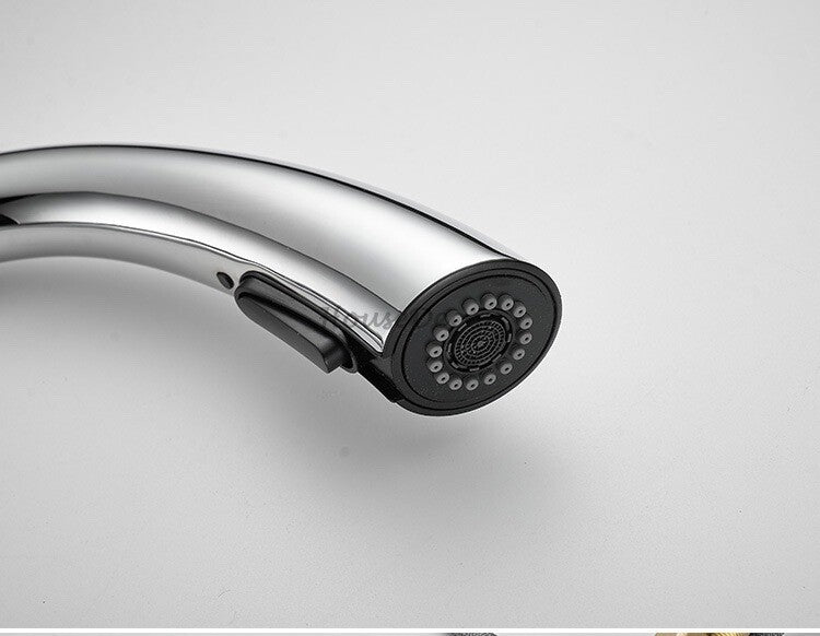 Modern kitchen sink mixer tap pull out spray additional view