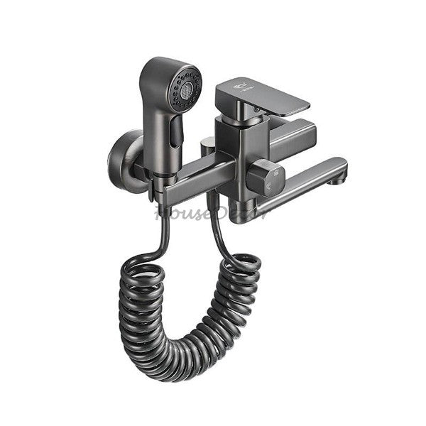 Modern bath shower mixer tap wall mounted design main view