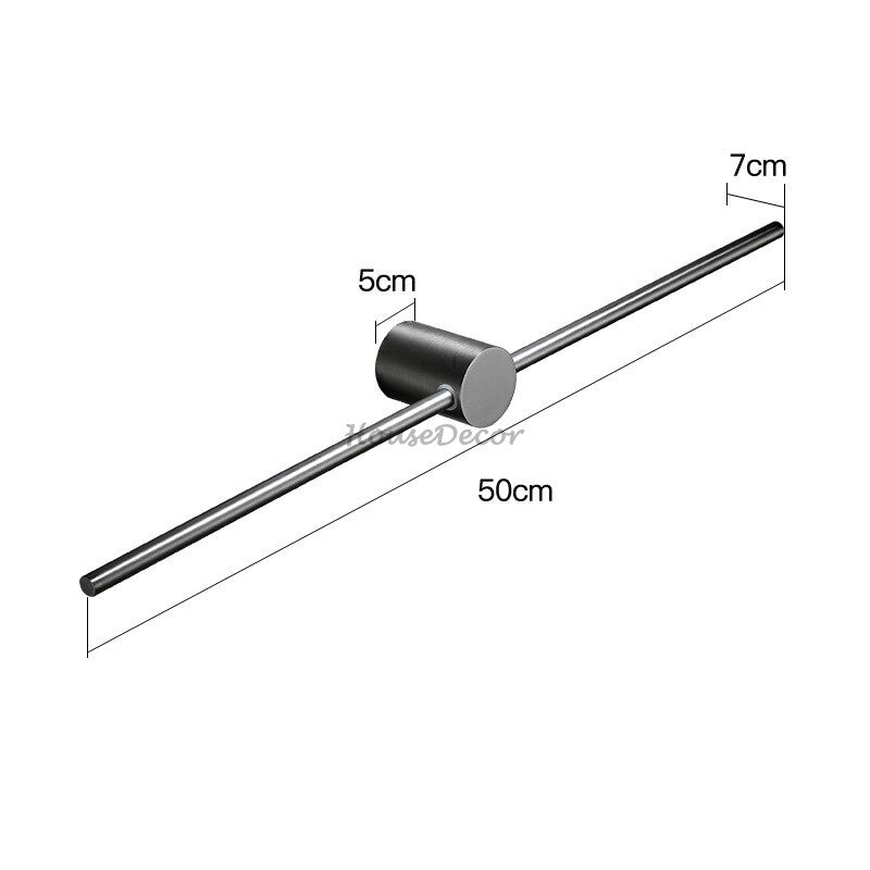 Brass towel rack wall mounted design additional view