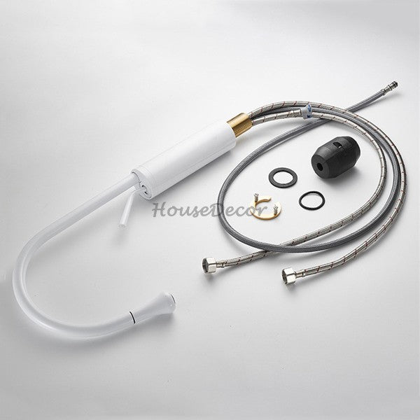 Brass bath shower mixer tap pull out spray additional view