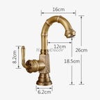 Modern bath shower mixer tap swivel spout additional view