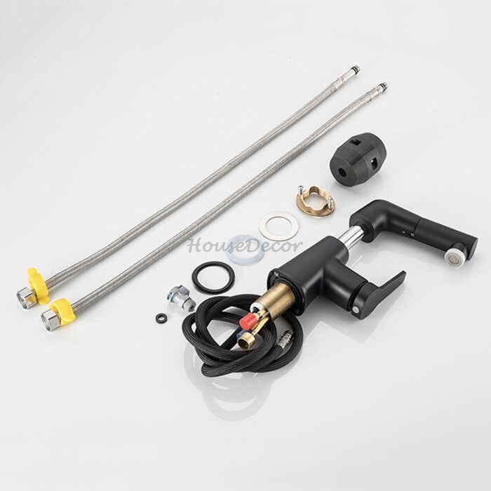 Modern bath shower mixer tap pull out spray additional view