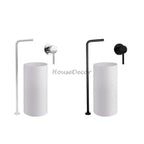 Modern bath shower mixer tap single lever control additional view