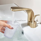 Modern Brass bath shower mixer tap single lever control additional view