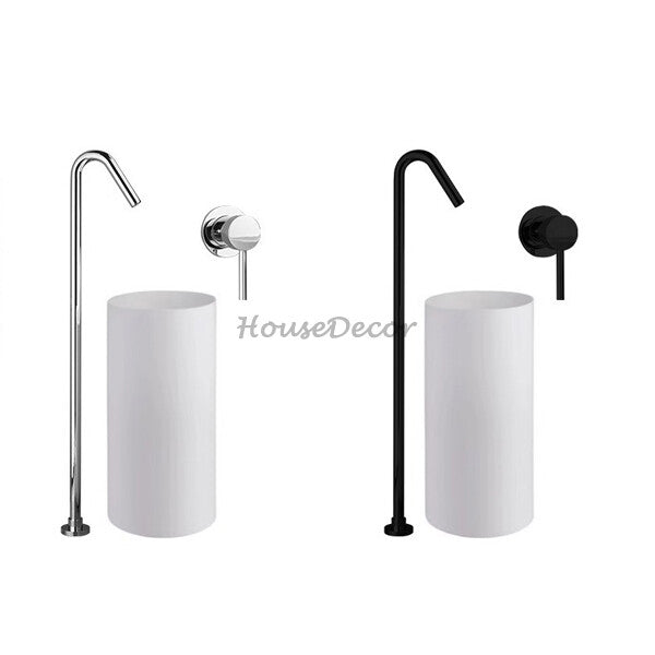 Modern bath shower mixer tap single lever control main view