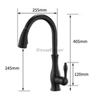 Modern kitchen sink mixer tap pull out spray additional view