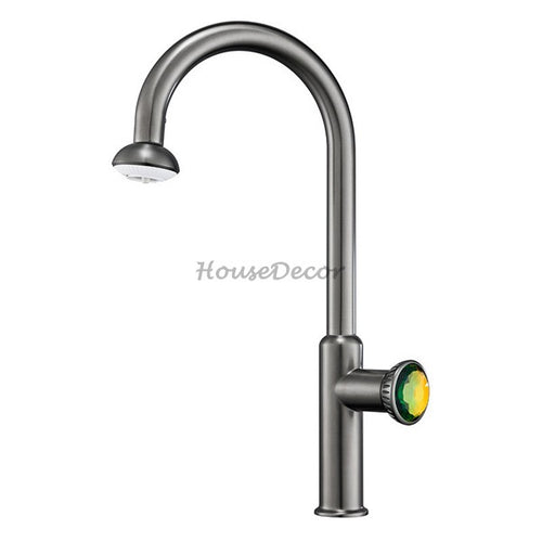 Modern kitchen sink mixer tap pull out spray main view