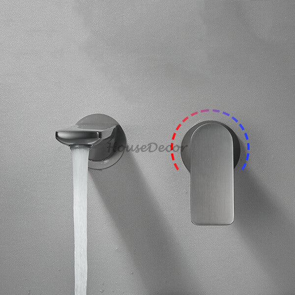 Modern bath shower mixer tap wall mounted design additional view