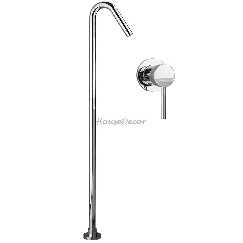 Modern bath shower mixer tap single lever control additional view