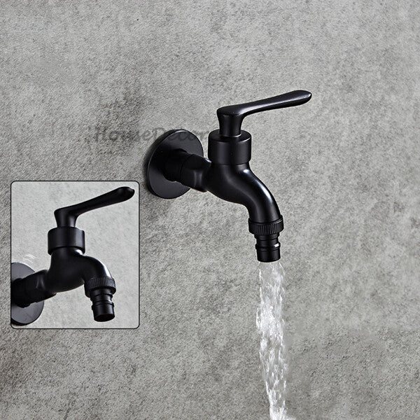 Matte Black bath shower mixer tap detailed product view detail view