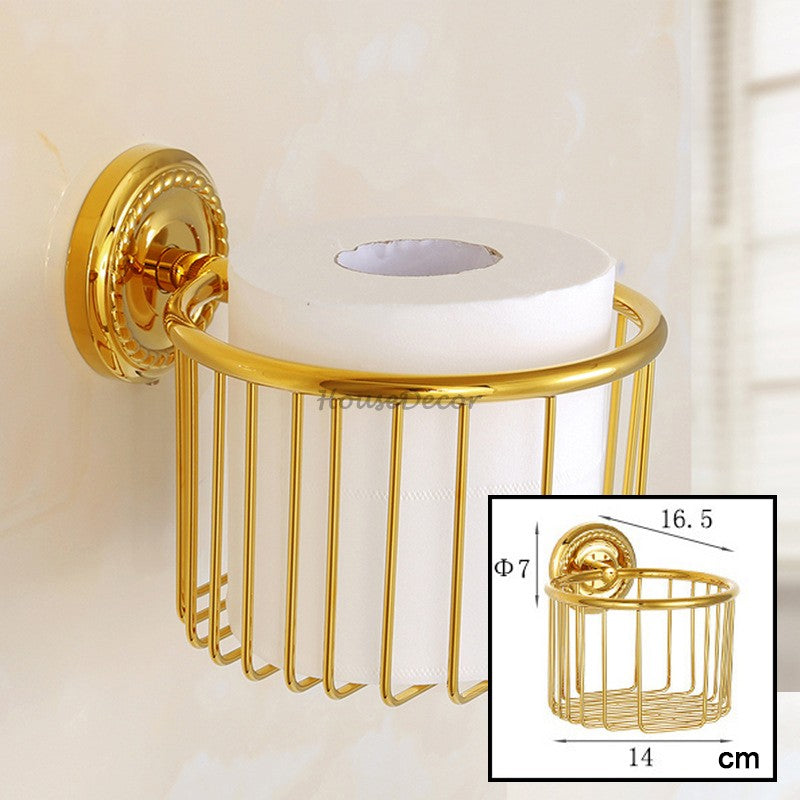 Gold Brass towel rack detailed product view additional view