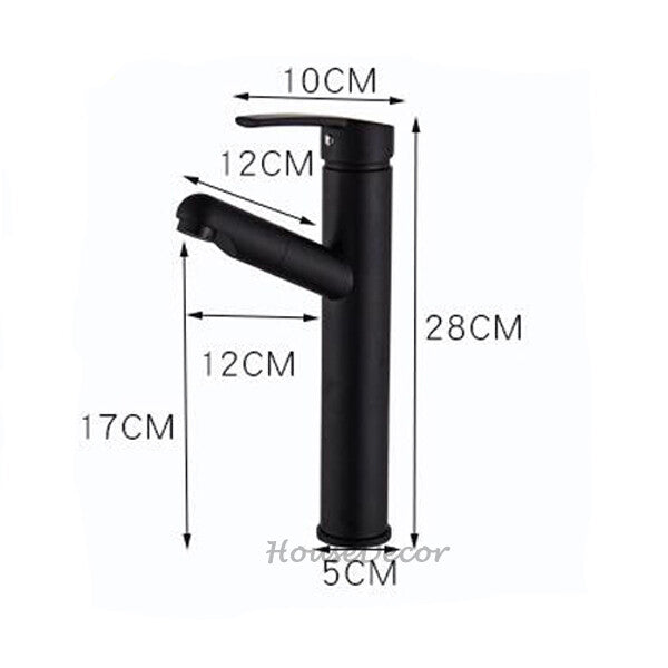 Matte Black bath shower mixer tap pull out spray additional view