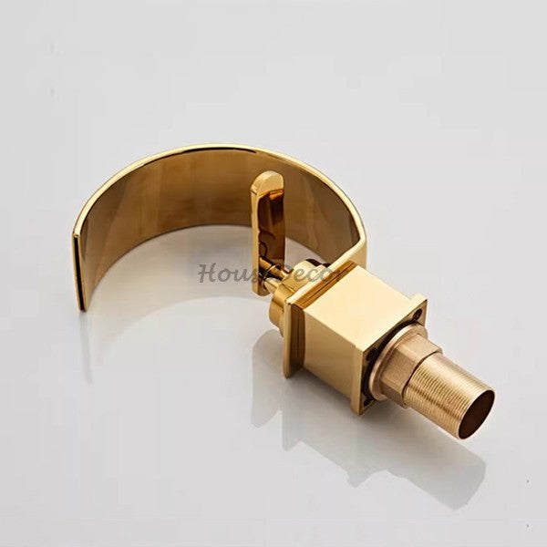 Brass bath shower mixer tap waterfall spout additional view