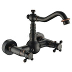 Modern kitchen sink mixer tap swivel spout main view