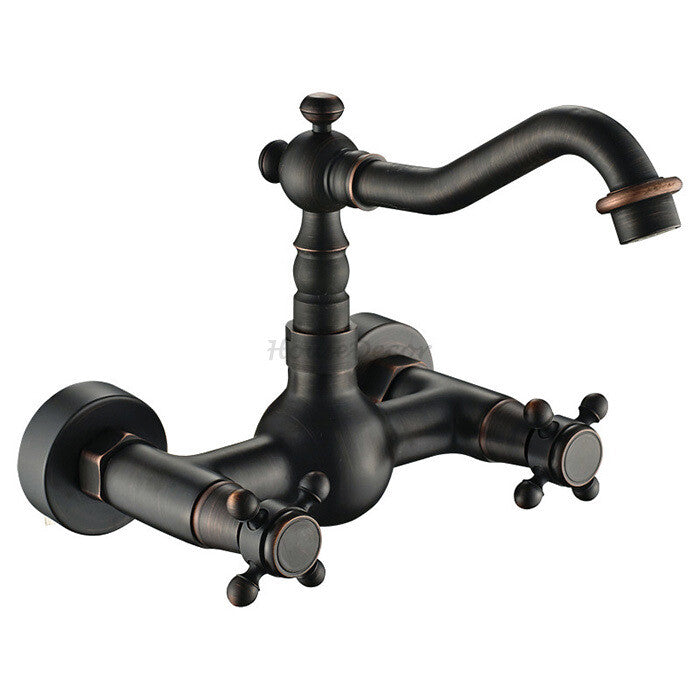 Modern kitchen sink mixer tap swivel spout main view