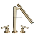 Modern bath shower mixer tap deck mounted design additional view