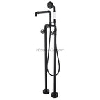 Modern bath shower mixer tap floor mounted design main view