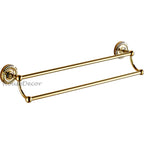 Gold Brass towel rack wall mounted design main view