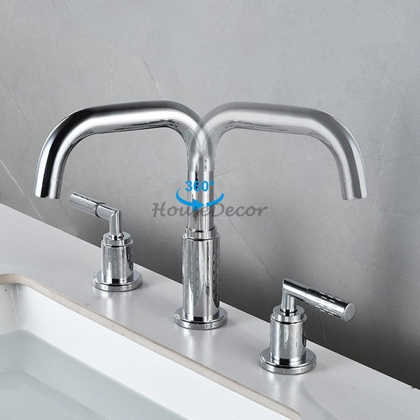 Brass bath shower mixer tap swivel spout additional view
