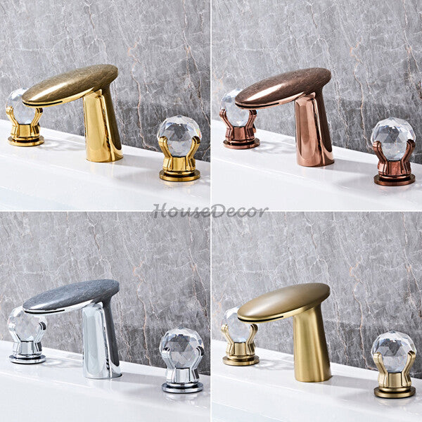 Modern bath shower mixer tap waterfall spout main view