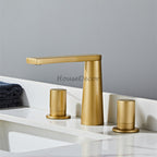 Modern bath shower mixer tap 3 hole installation additional view