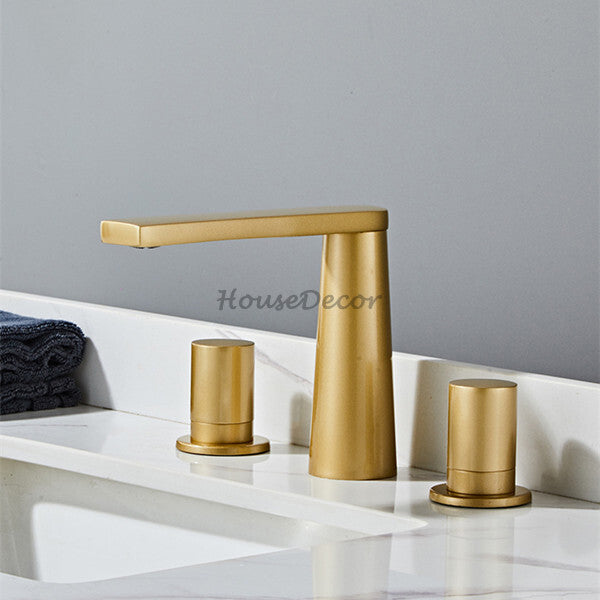 Modern bath shower mixer tap 3 hole installation additional view