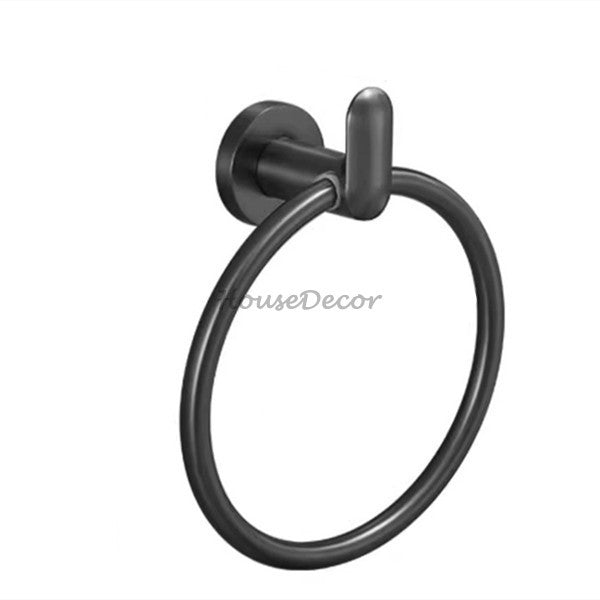 Modern Stainless Steel towel ring wall mounted design main view