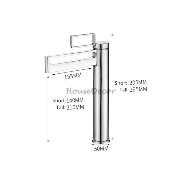 Chrome bath shower mixer tap single lever control additional view